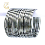 Gen Z Cloxet Silver Metal Bangles - Image 6