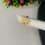 zircon-studded clover rings - Image 12