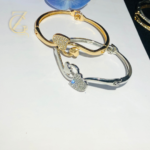 Heart shape Crystal Bracelet - Image 2