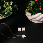 Clover White locket set - Image 12