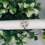 zircon-studded clover rings - Image 3