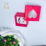 silver-toned couple ring - Image 7