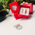 silver-toned couple ring - Image 4