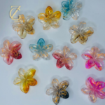 Frangipani flower claw clip - Image 5