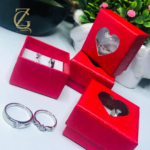 silver-toned couple ring - Image 3