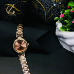Rose gold dimond watch - Image 13