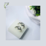 silver-plated heart-shaped ring - Image 8