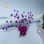 Gen Z Cloxet Stylish Floral Comb for Brides & Bridesmaids