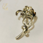 crystal safety pin brooch - Image 23