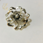 crystal safety pin brooch - Image 22