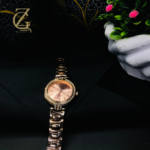 Rose gold dimond watch - Image 3