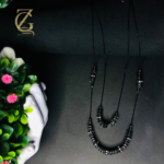 Black Beads Necklace - Image 3