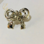 crystal safety pin brooch - Image 12