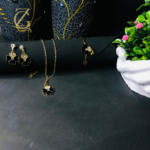 Adjustable bracelet + chain + earrings = ring combo 4 only - Image 6