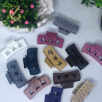 Gen Z cloxet Matte bow-shaped hair claw clips