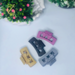 Gen Z cloxet Matte bow-shaped hair claw clips - Image 2