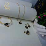 Adjustable bracelet + chain + earrings = ring combo 4 only - Image 15