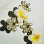 Stylish Gold Tone Flower Hairpins