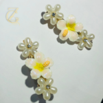 Stylish Gold Tone Flower Hairpins - Image 9