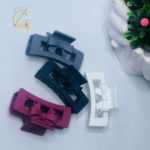 Gen Z cloxet Matte bow-shaped hair claw clips - Image 6