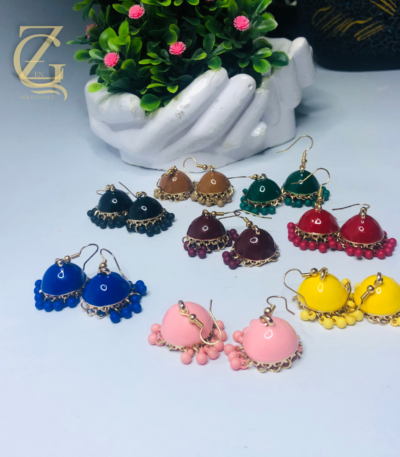 Jhumka earrings