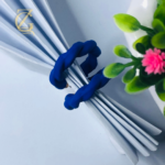 blue twisted hoop earrings - Image 11