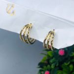 Braided Hoop Earrings - Image 10