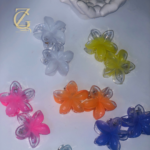 Frangipani flower claw clip - Image 7