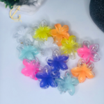 Frangipani flower claw clip