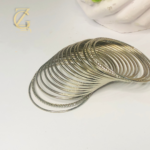 Gen Z Cloxet Silver Metal Bangles - Image 9