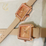 Women unique square dail watch - Image 10