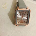 Women unique square dail watch - Image 3