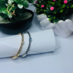 Diamond square crystal bracelet - Image 2