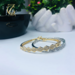 Zig Zag crystal Bracelet - Image 4