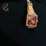 Women unique square dail watch - Image 4