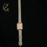 Women unique square dail watch - Image 2