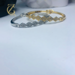 Zig Zag crystal Bracelet - Image 6