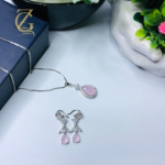 Emerald Teardrop Jewelry Set - Image 8