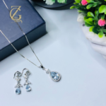 Emerald Teardrop Jewelry Set - Image 13