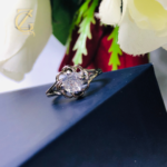 Flower sterling silver ring - Image 2