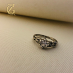 infinity knot solitaire ring - Image 13