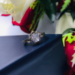 Flower sterling silver ring - Image 3