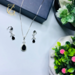 Emerald Teardrop Jewelry Set - Image 15