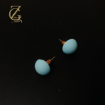 Acrylic bead stud earring - Image 4