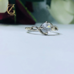modern solitaire ring - Image 2
