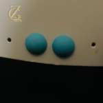 Acrylic bead stud earring - Image 10