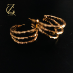 Braided Hoop Earrings - Image 4