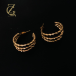 Braided Hoop Earrings - Image 5