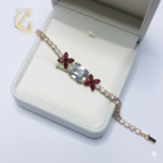 Baguette & Bloom Crystal Bracelet