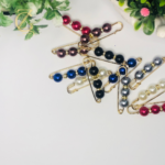 Gen Z Cloxet Elegant Pearl & Crystal Scarf Pins - Image 5